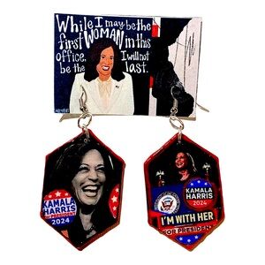 Kamala Harris For President Earrings